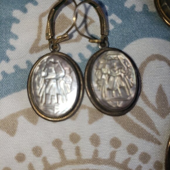 Antique Italian Cameo Set - Picture 5 of 5